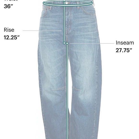 Madewell Darted Barrel Jeans - Picture 3 of 4